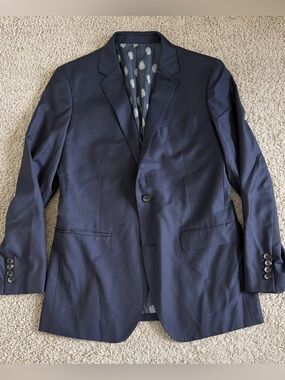 Bonobos Reda Wool Double Vent Slim Fit Blazer Jacket